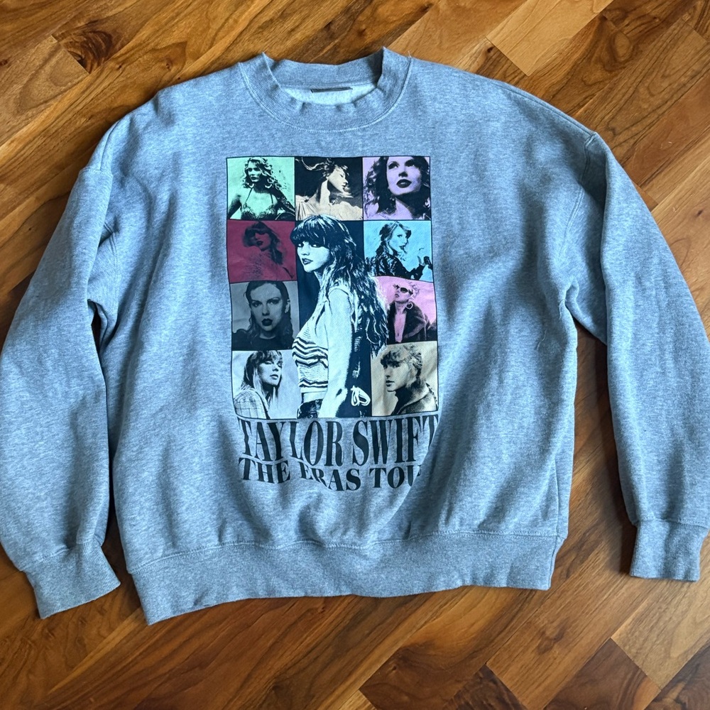 Official Taylor Swift Eras Tour Crewneck, USED